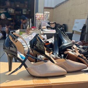 Boss Black and Cream Heels